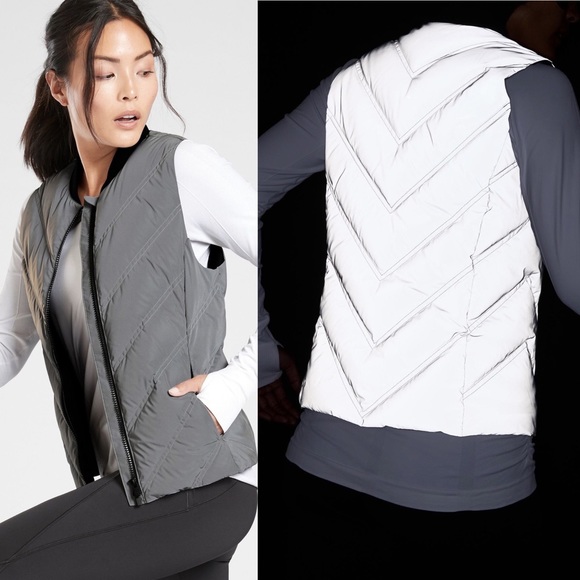 Athleta Jackets & Blazers - NWT Athleta Inlet Reflective Vest, size XS
